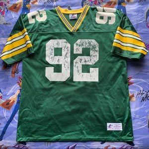 Vintage 90s Green Bay Packers Reggie White Jersey